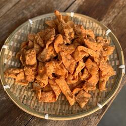 江西特产婺源麦脆咸条传统馓子小吃蛋散脆片麻叶芝麻手工老式糕点