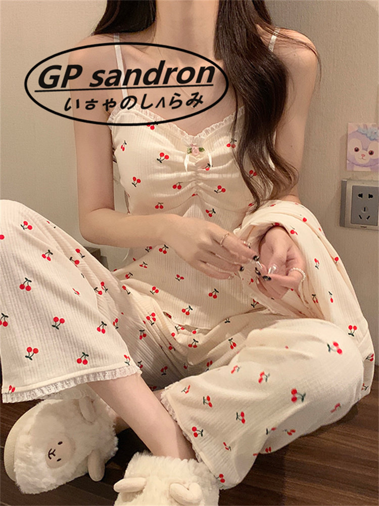 日本gp性感睡衣女纯欲樱桃家居服