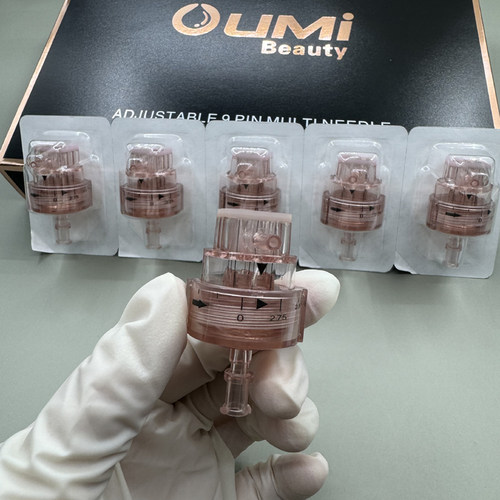 欧米水光枪针头带刻度34G硅胶可调节九针海飞密斯菲尔水光机打9针