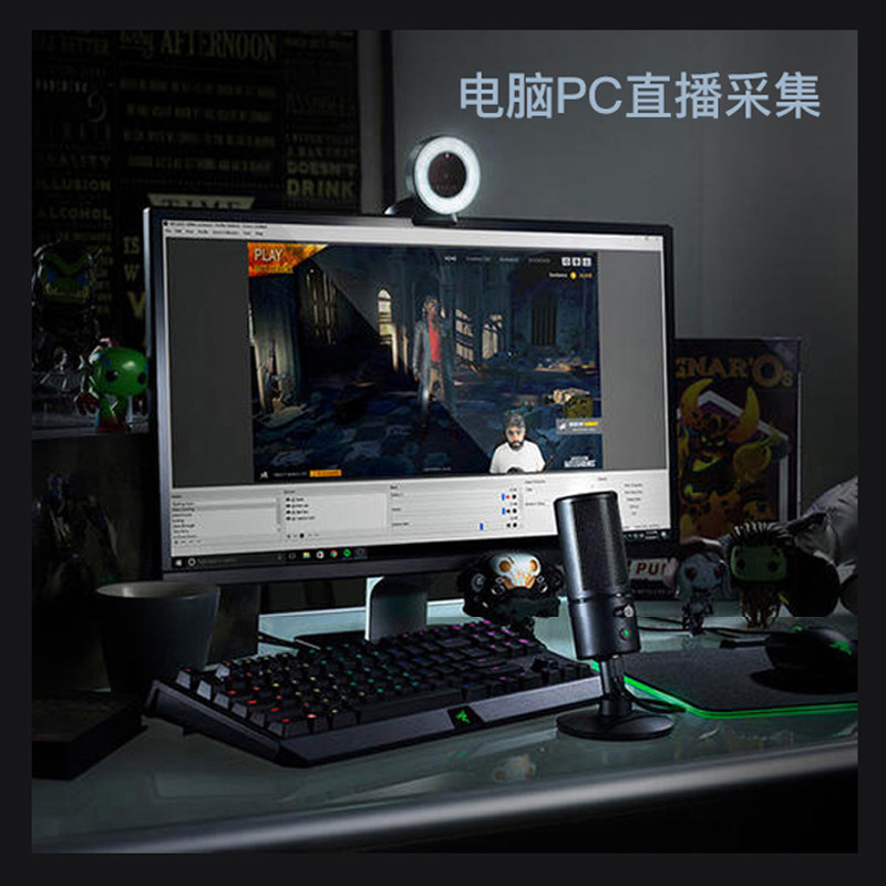 USB 고화질 4K 이미지에 대한 HDMI 캡처 카드 라이브 비디오 녹화 컴퓨터 게임 스위치 PS4 의료
