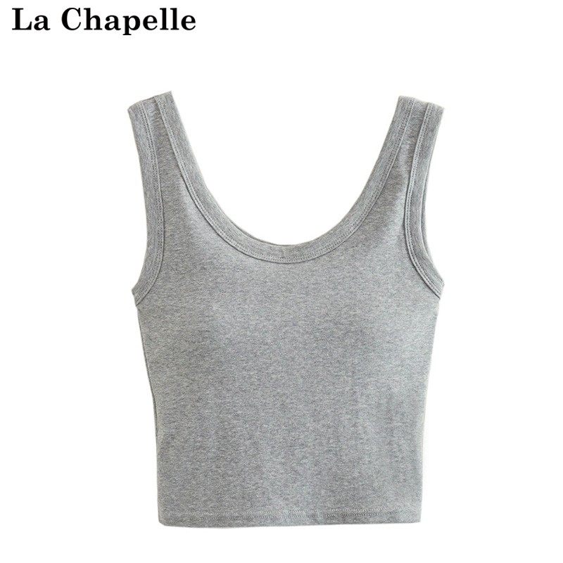 拉夏贝尔/La Chapelle针织吊带背心女夏季新款设计感无袖短款上衣使用感如何?