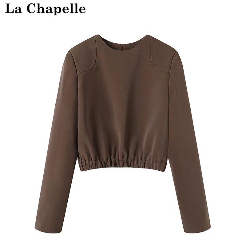 拉夏贝尔/La Chapelle秋季新款小众慵懒风气质宽松显瘦长袖卫衣女高性价比高么？