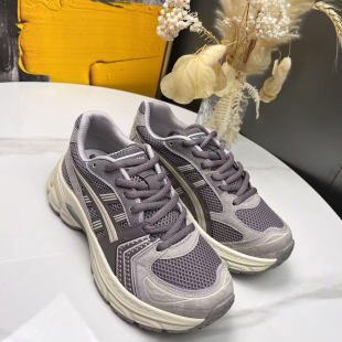 2606 诺惟伊灰紫色休闲老爹鞋