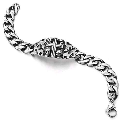 COOLSTEELANDBEYOND Gothic Punk Biker Stainless Steel Mens Viin the Accessories/Fashion Jewelry, Other Jewelry  category - from Buy2taobao.com to provide professional Taobao agent buy service