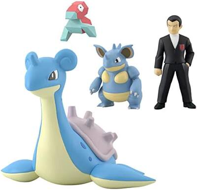 Bandai Shokugan Pokemon Scale World Kanto Sylph & Company Se