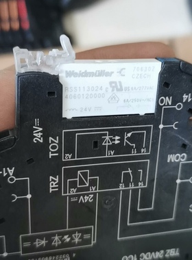 魏德米勒:RSS113024 4061590000、~24vTRZ24vDC 1CO 1123120000。