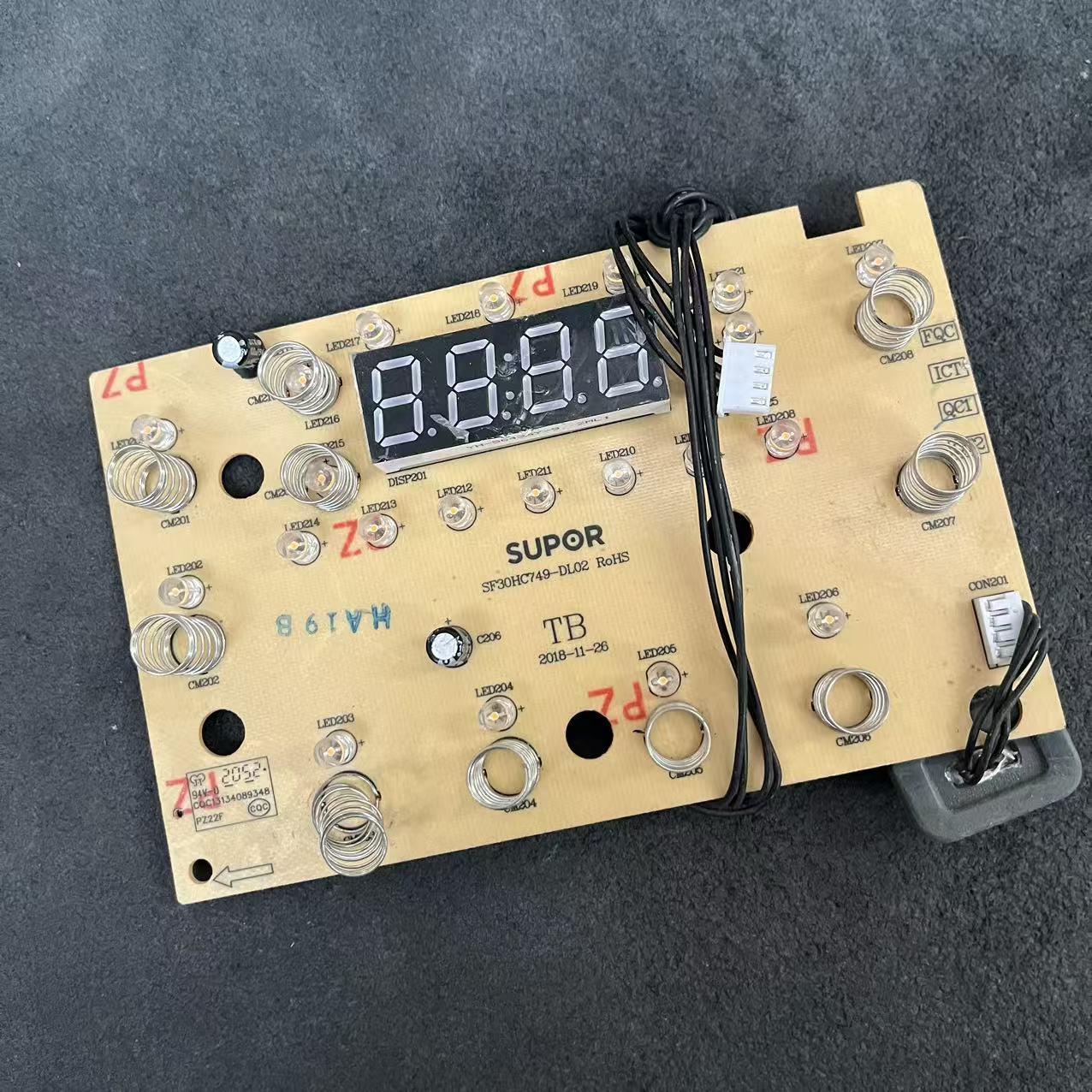 适用于IH电磁电饭煲配件SF30HC749控制板按键板触摸板显示板灯板