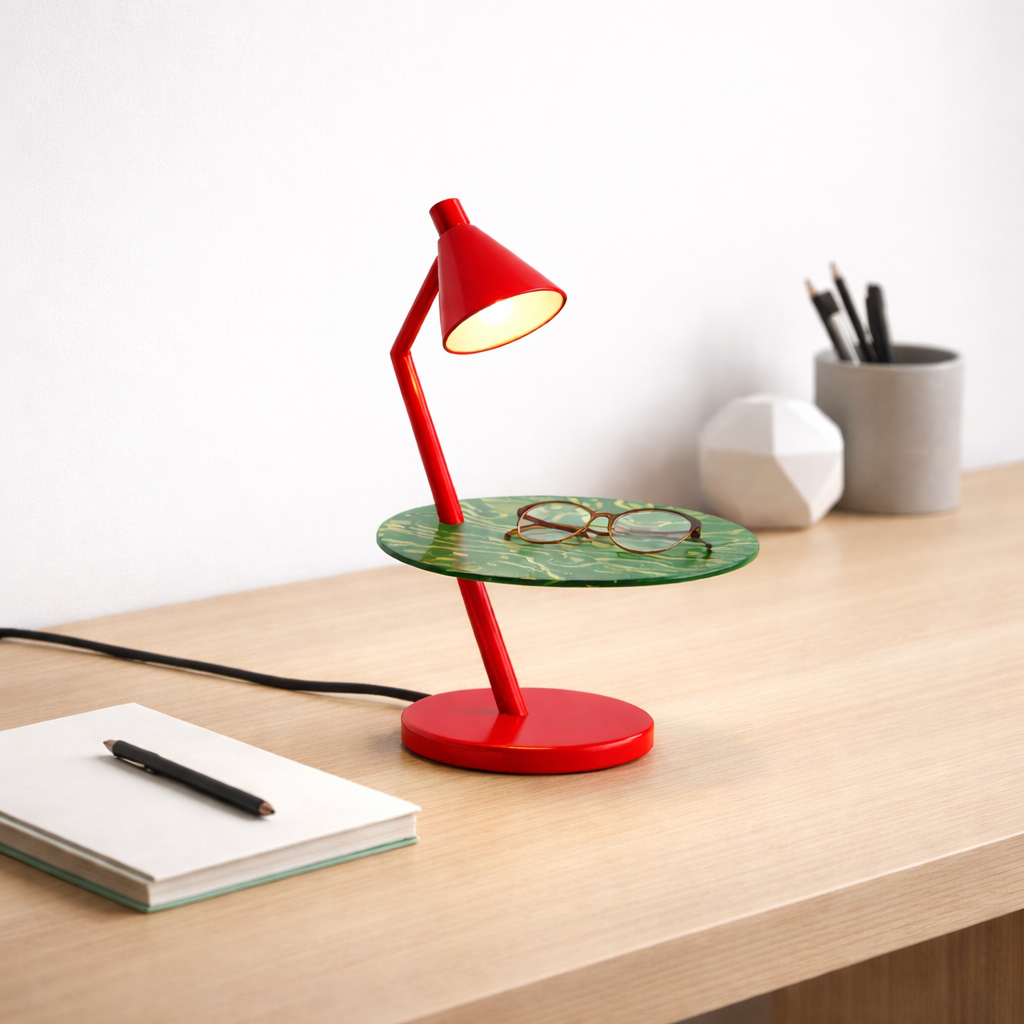 光与形造物所孟菲斯多巴胺沙发边几简约现代创意阳台床头台灯,家装灯饰光源,装饰台灯,淘宝优惠券,粉丝福利购,淘宝优惠卷