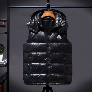 主推现货欧韩版修身时尚白鸭绒羽绒服外套夹克背心MJ01P65控价98