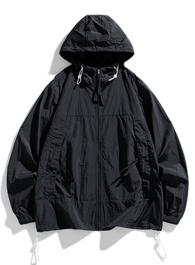 防晒衣男女2025夏季薄款户外潮牌外套美式防晒衣