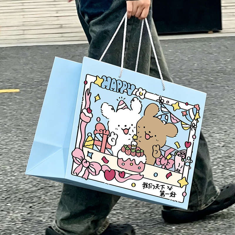 七夕超大号礼品袋50cm礼物袋礼品袋/塑料袋