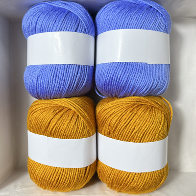 勾鞋子专用毛线6股中细diy钩鞋毛线团毛衣中细线柔软手工编织拖鞋