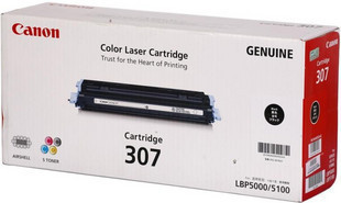 原装 佳能CRG-307BK硒鼓 LBP5000 LBP5100硒鼓佳能307硒鼓
