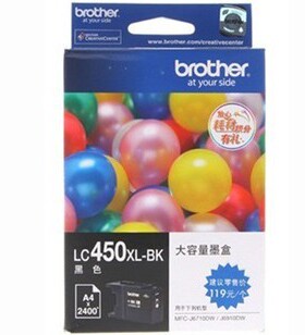 原装 兄弟LC450XL-BK 墨盒MFC-J5910DW MFC-J6710DW J6910DW