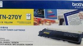 原装 兄弟Brother TN-270Y 黄色粉盒 HL-3040CN HL-3070CW 粉仓