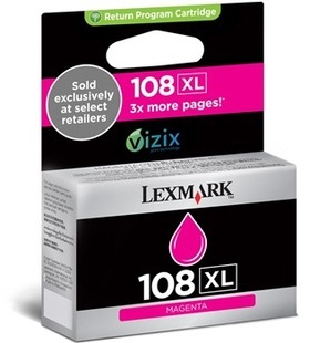 lexmark利盟108号高容墨盒 红色308 S408 S409 P208 LM108XLM