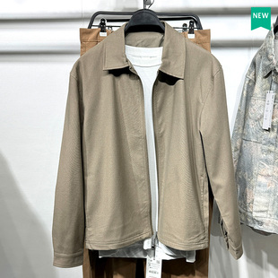 秋季 夹克外套5070070 新品 欧美简约翻领直筒长袖 731 男装 柜549