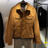 夹克外套8281652 柜699 702 男装 绒面翻领长袖 春秋季 新品