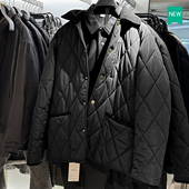 柜529 800 撞色领拼接绗棉夹克夹棉宽松外套3286503 秋冬新款 男装