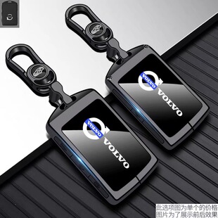 适用沃尔沃XC90钥匙套Volvo新XC40 S90壳C40车V60包V90扣XC60 S60