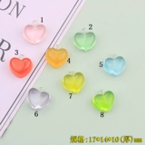 Аксессуар, аксессуары ручной работы, серьги в виде сердечка, подвеска, брелок