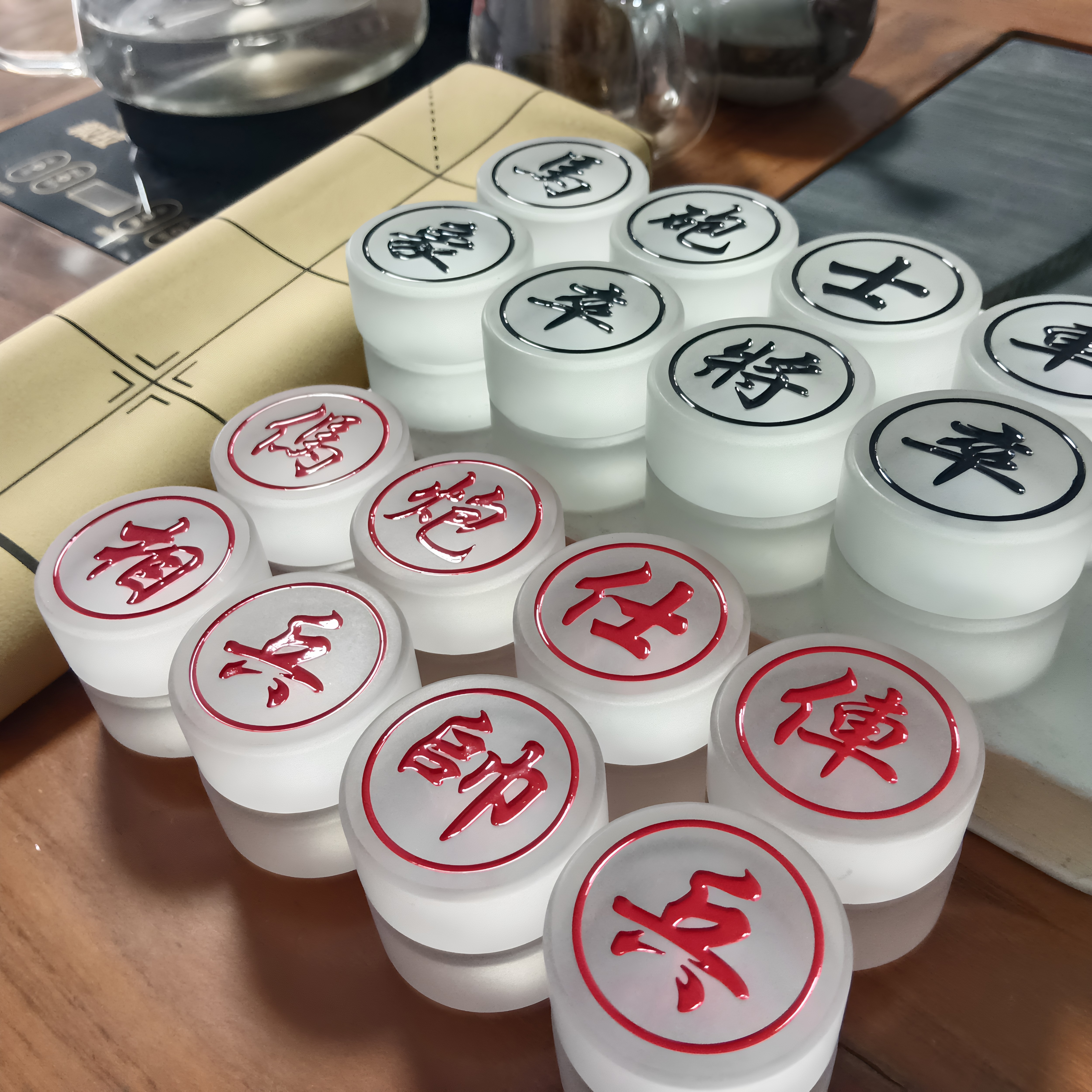 森普亚克力中国成人加厚耐磨象棋