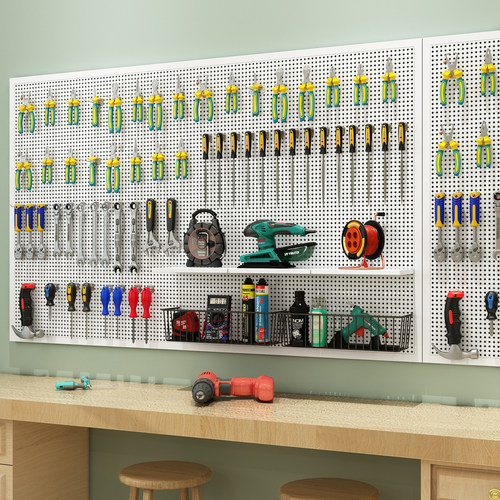 圆孔洞板五金工具万能多孔挂板