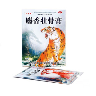 狗皮王 麝香壮骨膏 10贴/盒