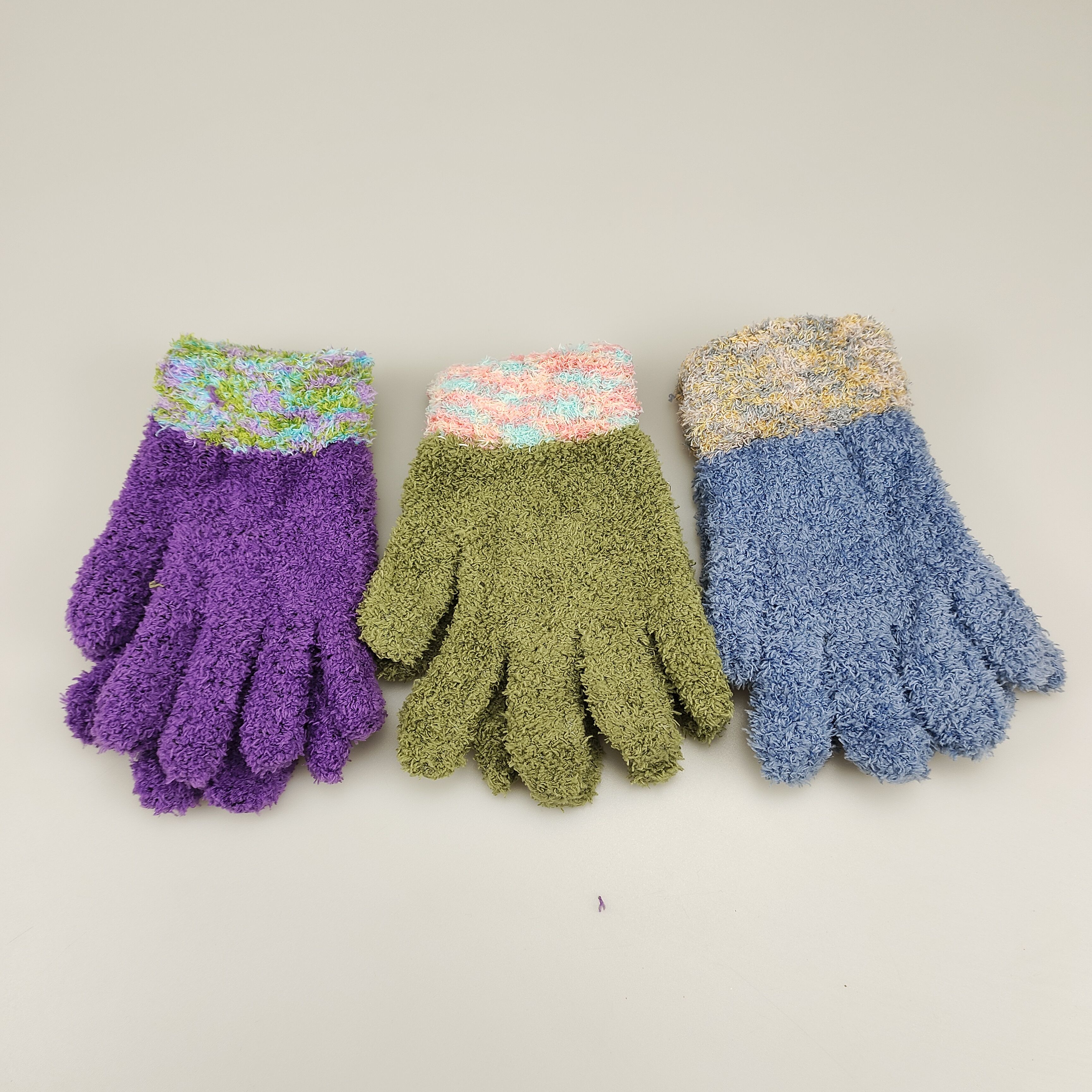 5双冬季加厚手套女珊瑚绒保暖舒服清仓处理