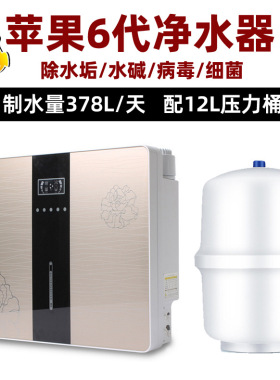 家用净水器厨房直饮五级ro反渗透自来水过滤器苹果6代净水器