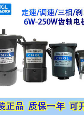 CNGL高力单相220V调速电机交流调速马达6W15W25W90W 120W250W
