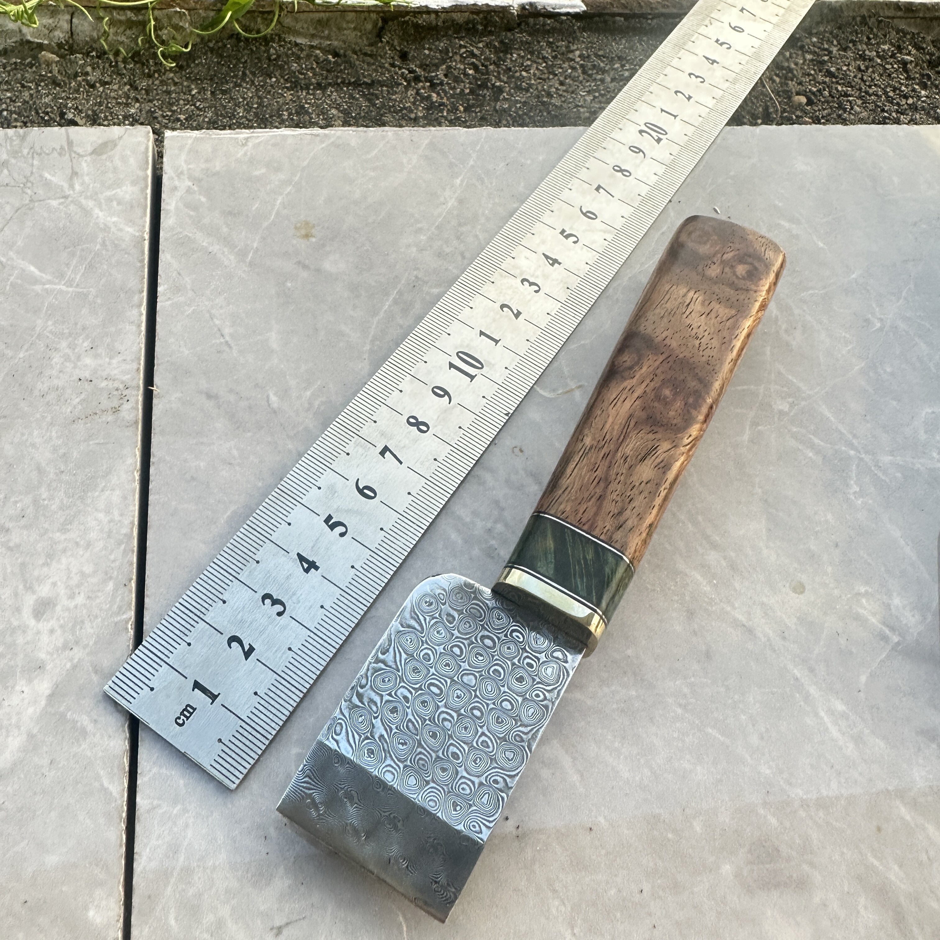 裁皮刀切皮刀具皮具工具大马士革钢手工DIY皮革削皮刀工厂直销