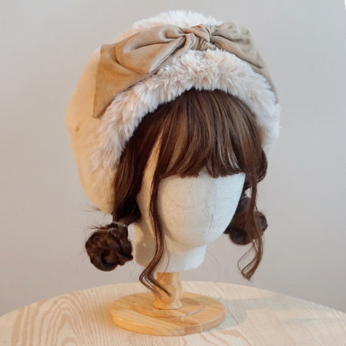 本守造原创手工猫发箍仿皮草秋冬