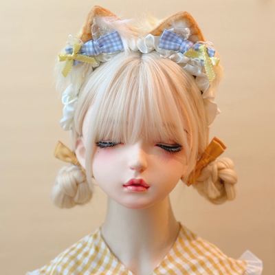 本守造原创糖果毛绒猫耳发箍