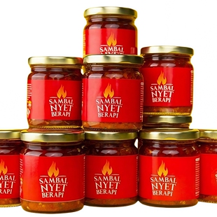 马来西亚参巴酱 COMBO SAMBAL NYET 180g