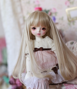 {包邮}BJD.SD娃高温丝假发梨花卷长发萝莉淑女3分4分6分龙魂a画境