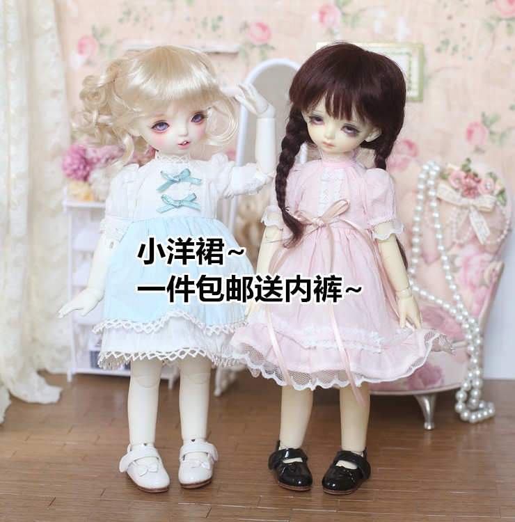 【包邮】BJD.YOSD6分娃衣服连衣裙洋装田园软妹裙可爱萌画境.gem