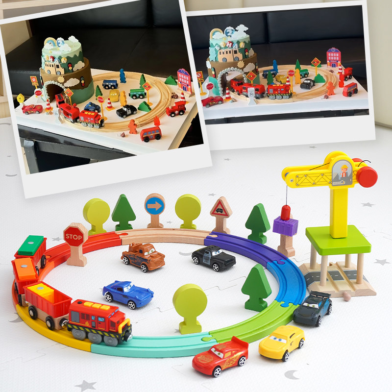 儿童玩具火车轨道套装3-6岁男孩女孩生日蛋糕礼物宝宝益智礼物,玩具/童车/益智/积木/模型,惯性/回力/滑行玩具,淘宝优惠券,粉丝福利购,淘宝优惠卷