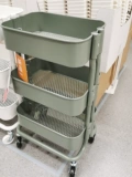 The Ikea Ikea Lashe Trolley с кастерами кухня для ванной комнаты