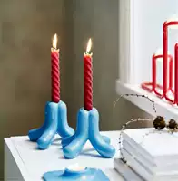 Подсвечник Юнфенте синий