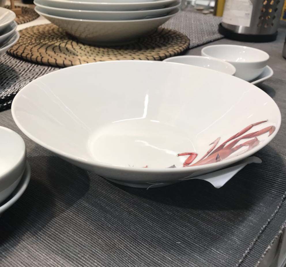 0 大连宜家 365  碗直线型白色长石瓷 ikea