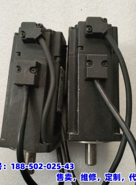 议价，台达伺服电机ECMA- C10604RS实物图拍，功能正常，