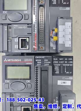 议价，三菱PLC模块L26CPU-BT，L6DSPU显示器，二手拆
