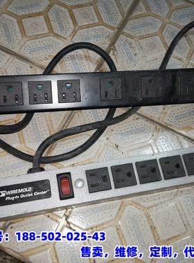 议价，出两个美国插排WIREMOLD，纯进口大工代插线拿到，插头换