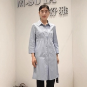 上衣60182273时尚 梦舒雅女装 专柜新品 新款 休闲风衣 2026夏季