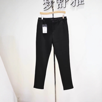 梦舒雅女裤2026春季25829066专柜新品修身显瘦加绒大码直筒弹力裤