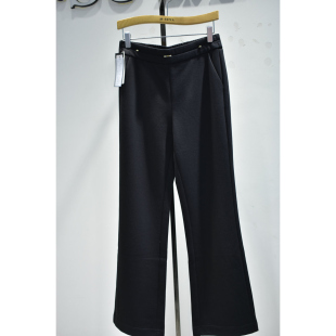 高腰舒适显瘦松紧腰微喇裤 秋奕品牌女裤 2520时尚 新品 2026年春季