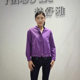 60382535休闲舒适短款 梦舒雅女装 专柜新品 新款 上衣 2026春季