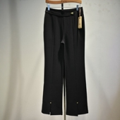 职业开衩喇叭裤 D8200专柜垂感弹力腰修身 2026春季 杜鹃鸟女裤