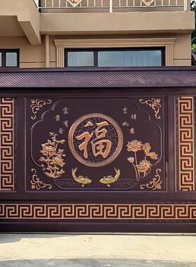 乡村庭院可移动照壁墙影壁院子影背墙室外农村背景墙屏风中式影壁
